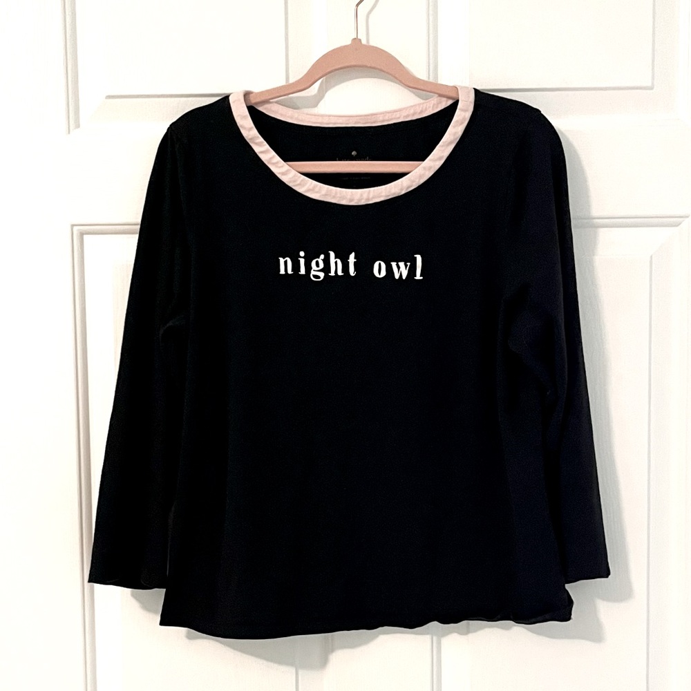 Kate Spade Long Sleeved Pajama Top